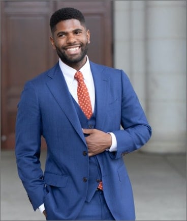 entreprener in a suit